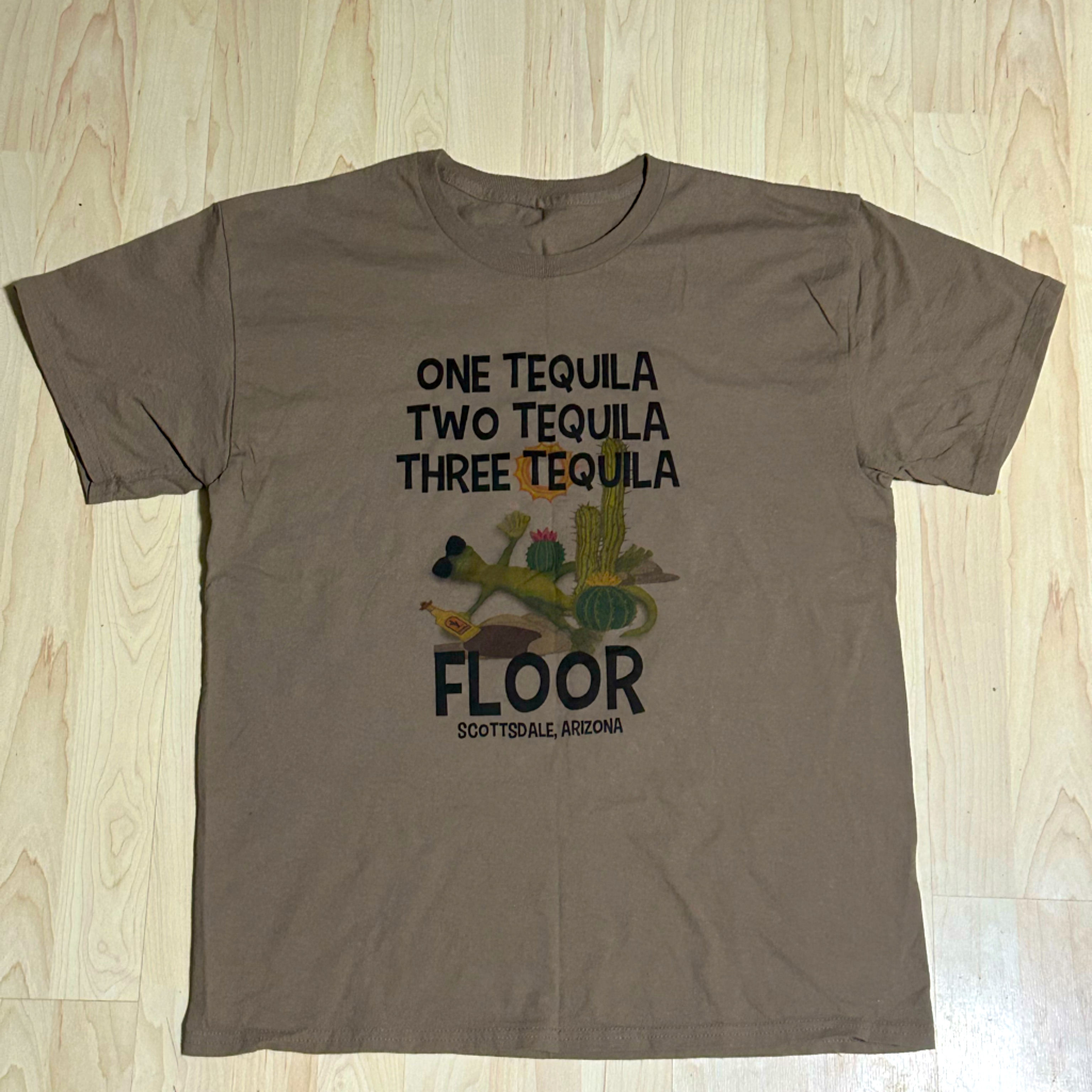 Tequila Drinking Party Graphic T-Shirt (Sz:Med)